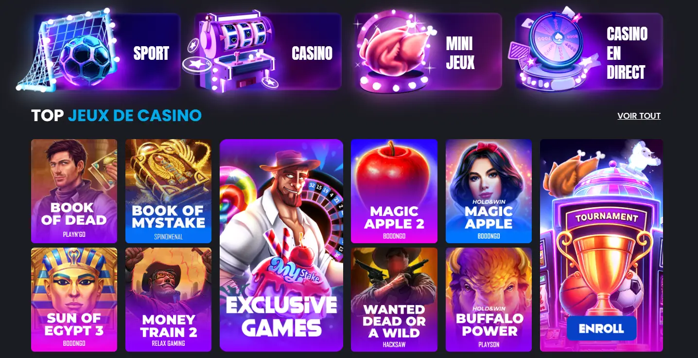 Jeux disponibles : quels jeux casino en ligne privilégier - découvrez les meilleurs titres